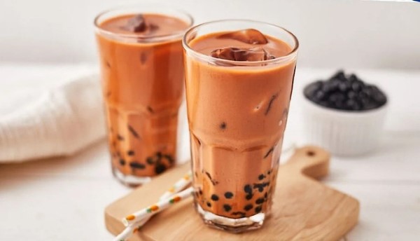 Hồng trà sữa