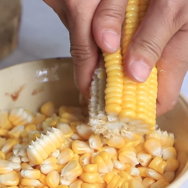 Sơ chế bắp