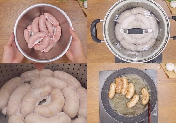 Hấp xúc xích