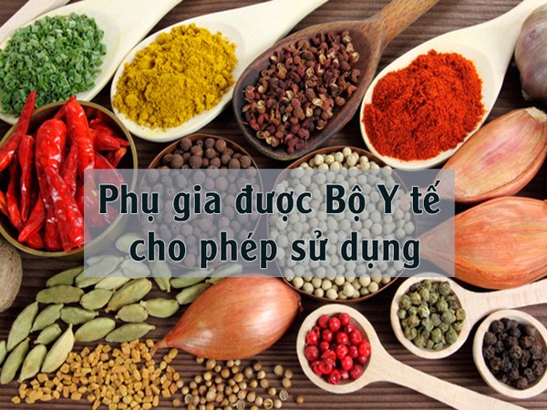 Các loại phụ gia được cho phép trong sản xuất giò chả