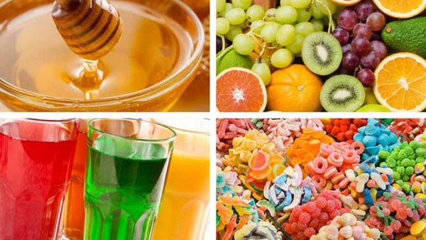 Đường fructose trong đồ uống và thực phẩm đóng gói