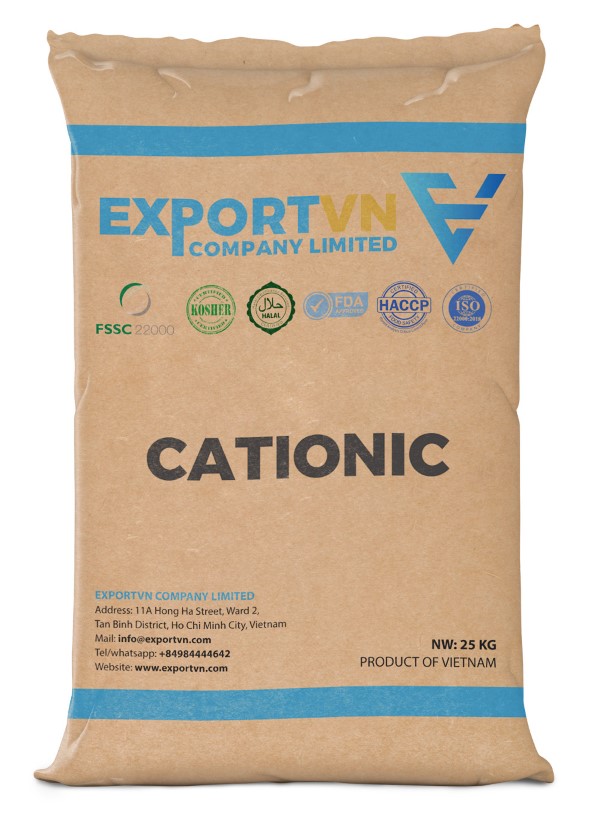 Tinh bột biến tính Cationic