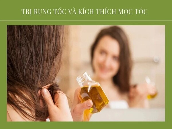 Trị rụng tóc và kích thích mọc tốt hiệu quả