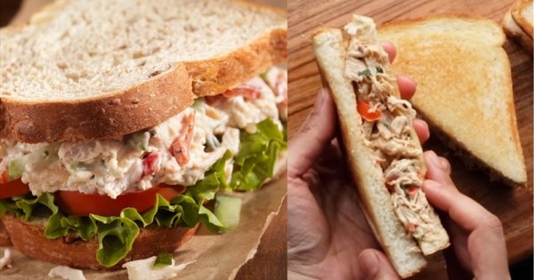 Cách làm bánh mì sandwich cá ngừ phô mai