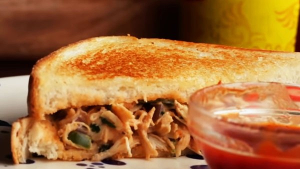 Cách làm bánh mì sandwich gà
