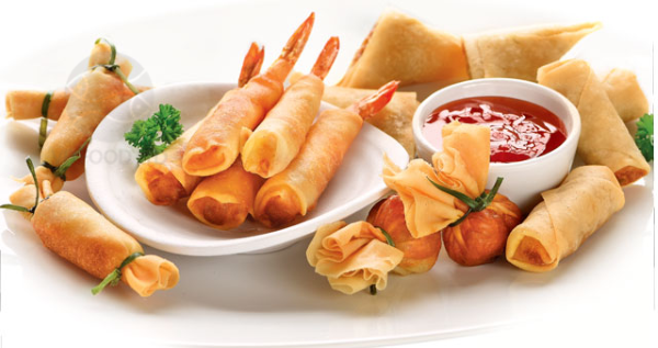 Cách làm bánh mì sandwich cuộn tôm