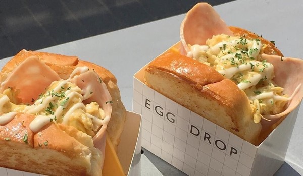 Cách làm bánh mì sandwich trứng Egg Drop