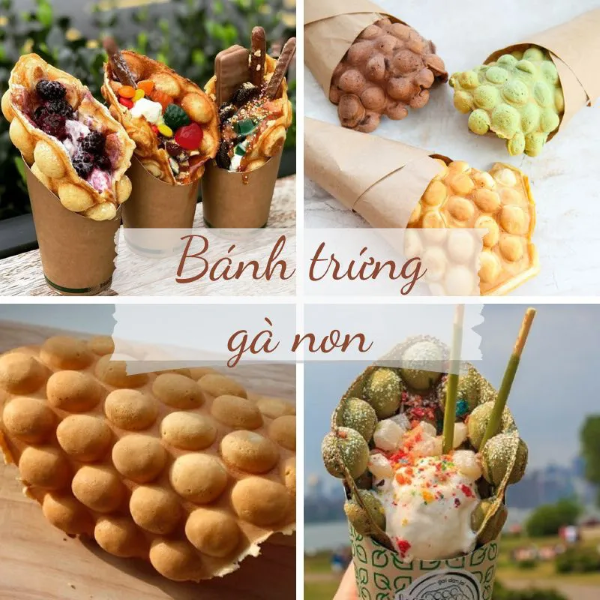 Bánh trứng gà non