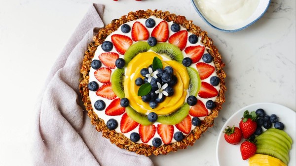 Bánh tart yến mạch trái cây