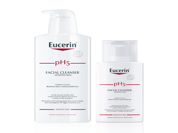 Sữa rửa mặt Eucerin pH5 Facial Cleanser Sensitive Skin
