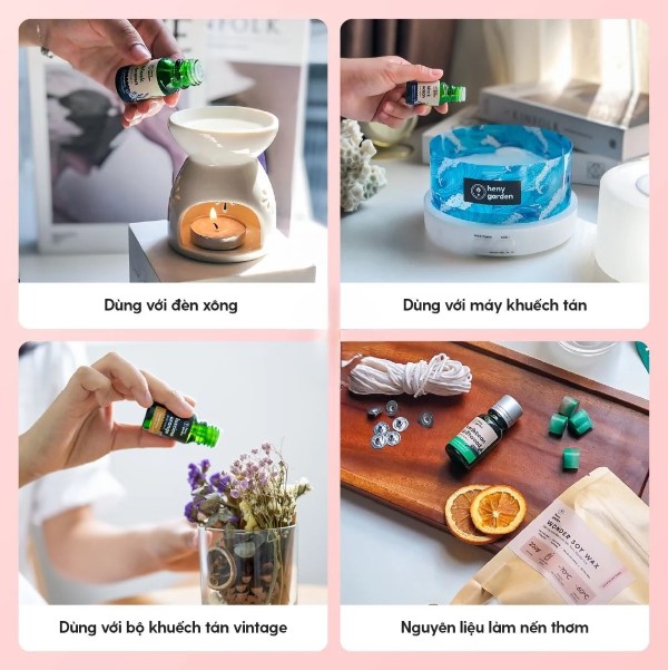Cách dùng tinh dầu sandalwood đúng cách