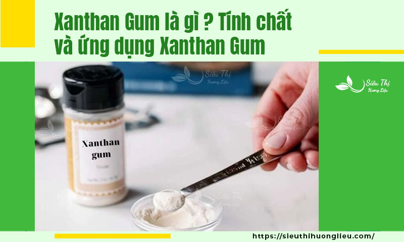 Xanthan Gum là gì? Tính chất và ứng dụng Xanthan Gum