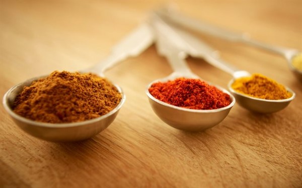 Gia vị ở dạng bột