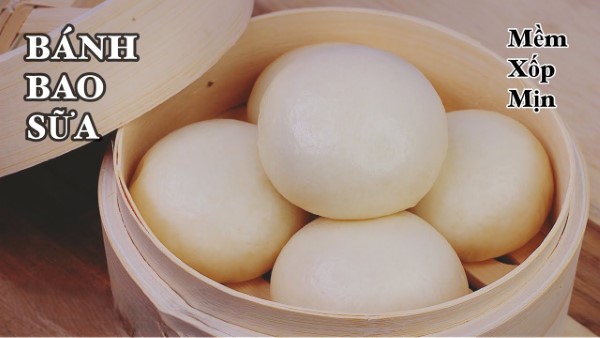 Cách làm bánh bao sữa