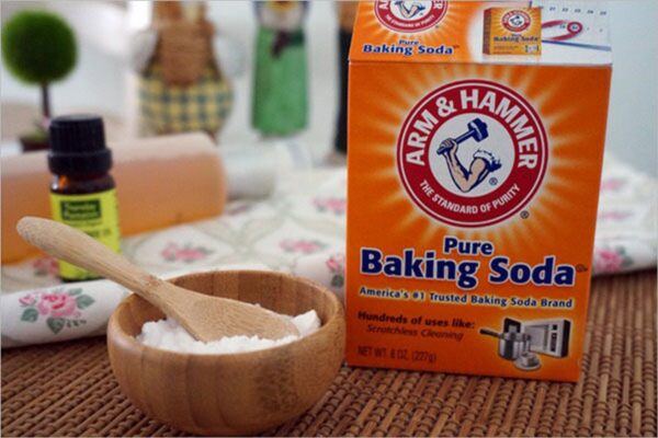Sử dụng bột baking soda