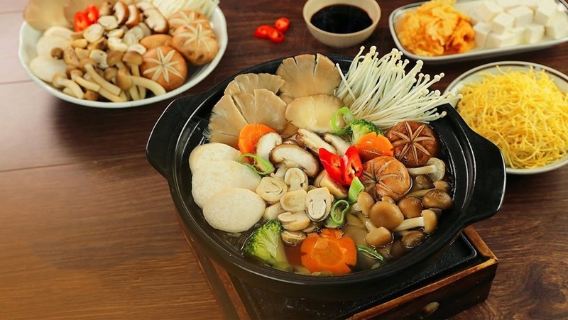 Nhóm hương chay thanh vị từ nấm và rau củ