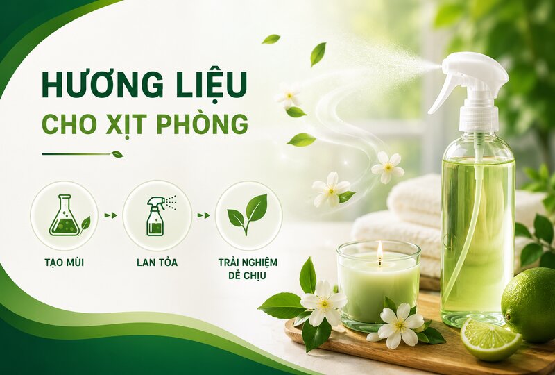 Hương liệu cho xịt phòng là gì? Hương liệu cho xịt phòng là gì?