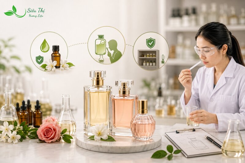 Phối hương theo yêu cầu và tối ưu công thức tại Siêu Thị Hương Liệu Phối hương theo yêu cầu và tối ưu công thức tại Siêu Thị Hương Liệu