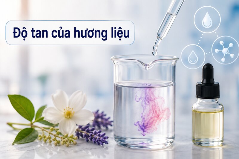 Độ tan của hương liệu là gì? Độ tan của hương liệu là gì?